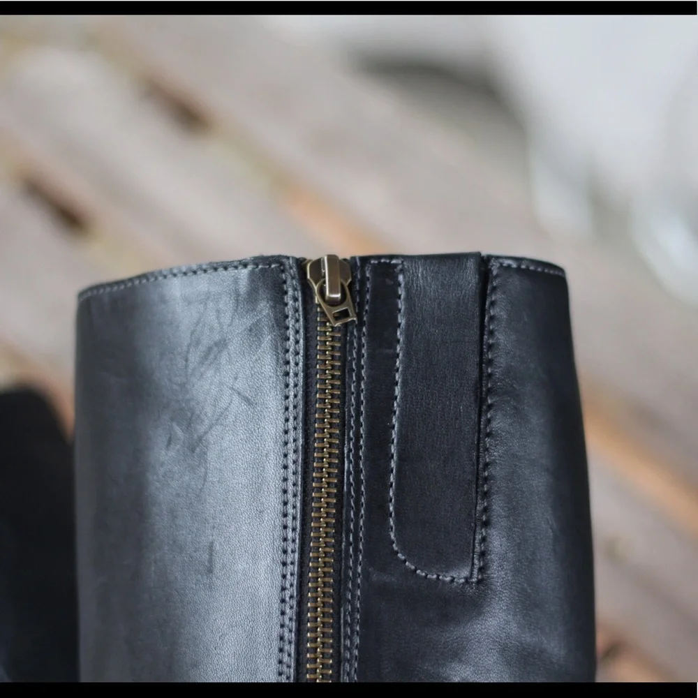 Cole Haan Leather Riding Boots